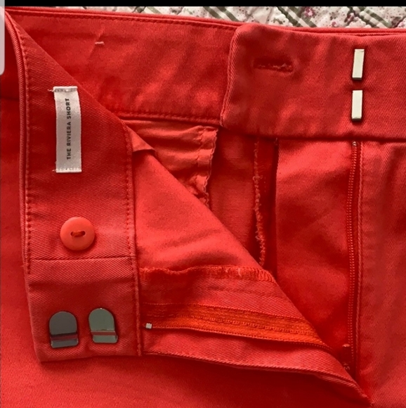 LOFT Riviera Short NWT in coral Sz:0  6"inseam - Picture 3 of 11